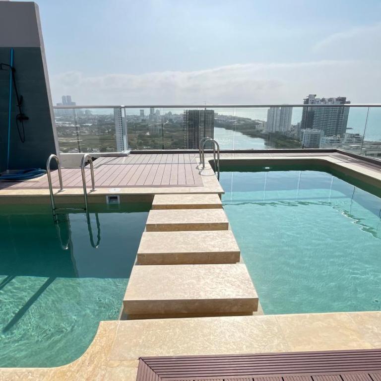 Apto bien ubicado cerca al mar, cerca al centro y al aereopuerto - Two-Bedroom Apartment - 3