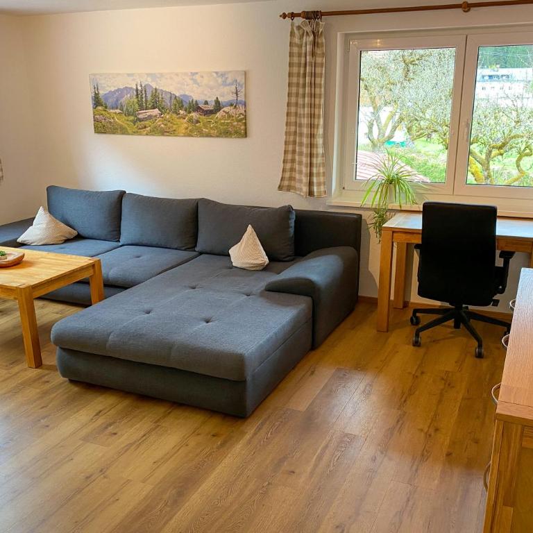 Haus Breitenberg im Allgäu - inklusive Bergbahnen und Skipass - Apartment mit 1 Schlafzimmer, Balkon und Bergblick - 11
