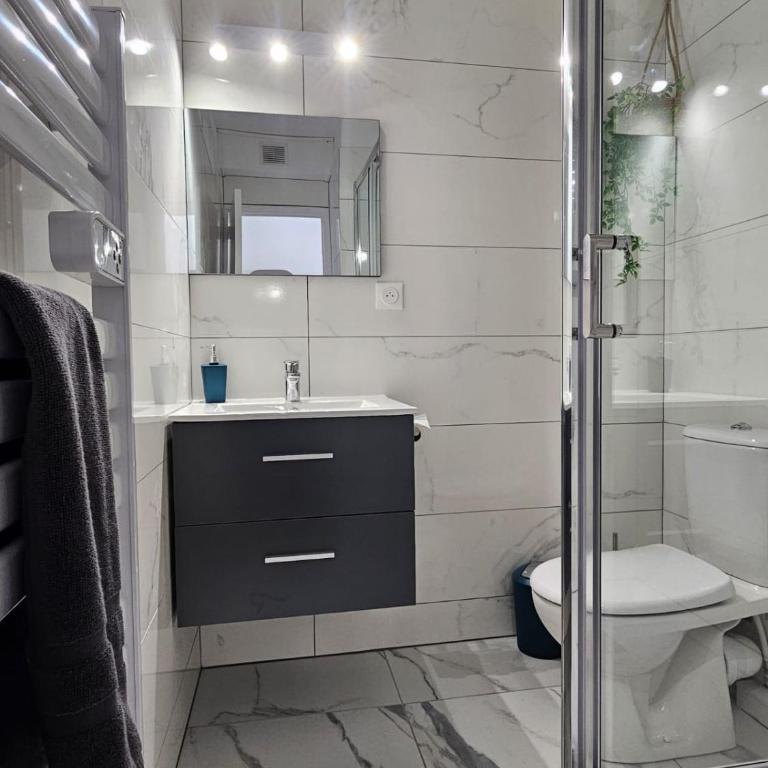 Studio cabine climatisé magnifique vue port - Appartement 1 Chambre - 11