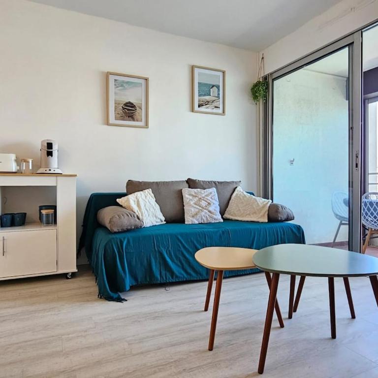 Studio cabine climatisé magnifique vue port - Appartement 1 Chambre - 12