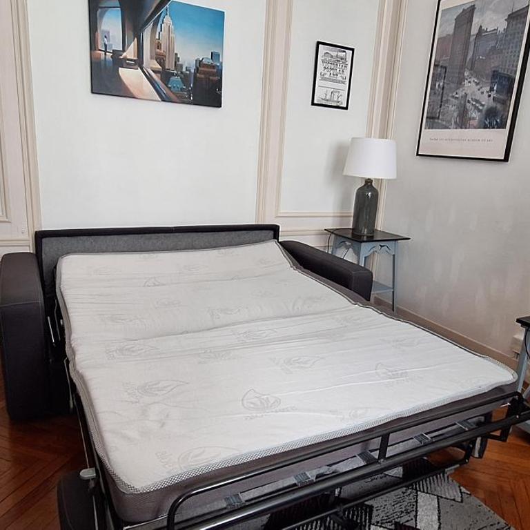 Saint André Grand T3 de Standing, Proche Centre Rouen - Linge & Ménage Inclus - Two-Bedroom Apartment - 12