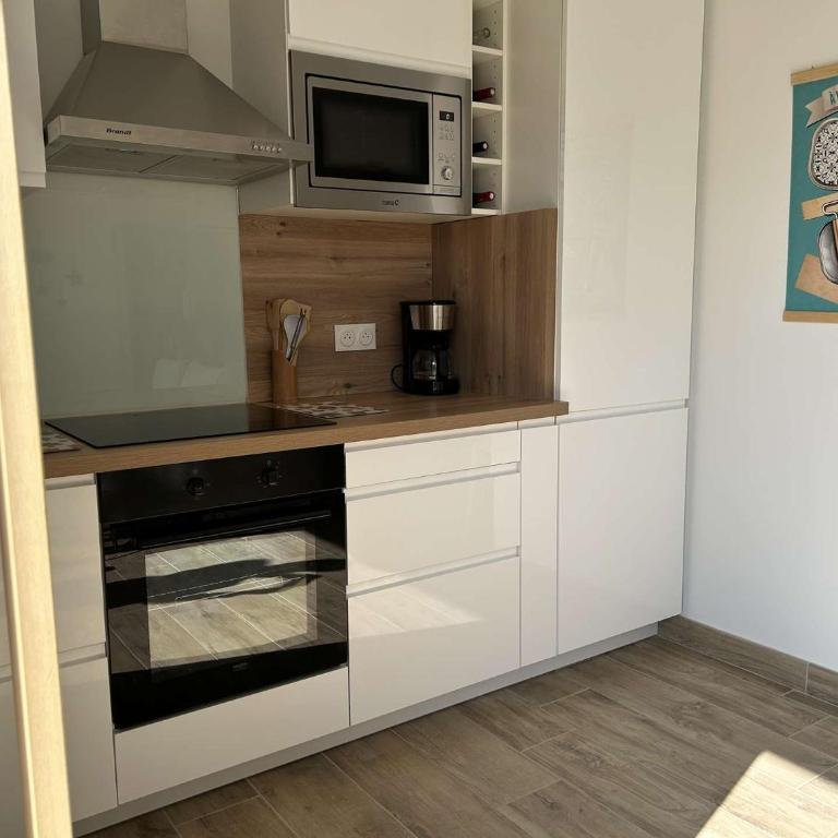 SP820-021 appartement T2 cabine - 4 couchages Saint Pierre la Mer - One-Bedroom Apartment - 6