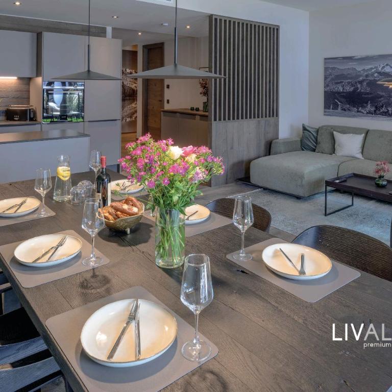 LIVALPIN Balance - Apartment mit 2 Schlafzimmern mit Terrasse und Bergblick - 1