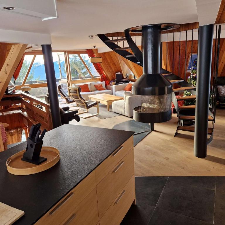 le chalet pointu de capucine - Chalet Supérieur - 4