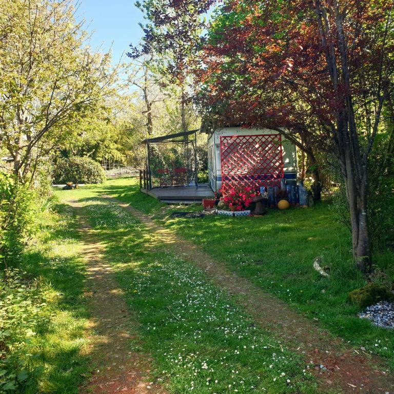 L'Hermitage au sein d'un jardin forêt près de l'océan - Caravane - 8