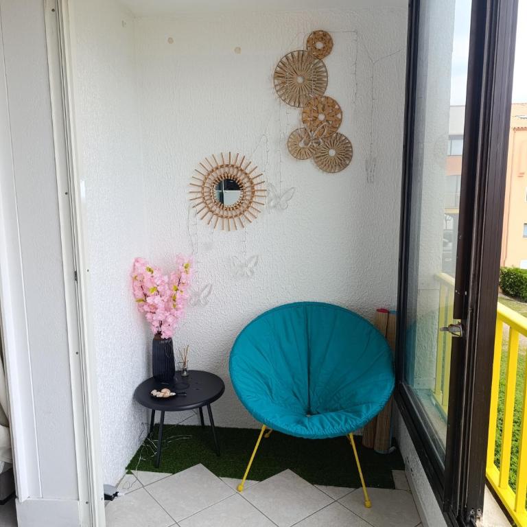 T2 vue mer Palm Beach - Appartamento con 1 Camera da Letto - 12