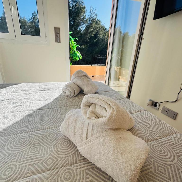 Calpe Casa adosada entorno playa y montaña tranquilidad relax jacuzzi piscina wifi aire jardin barbacoa y parking - Casa de 3 dormitorios - 13