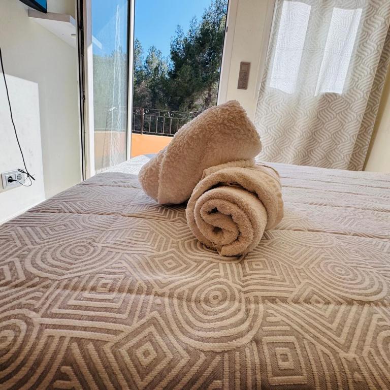Calpe Casa adosada entorno playa y montaña tranquilidad relax jacuzzi piscina wifi aire jardin barbacoa y parking - Casa de 3 dormitorios - 15