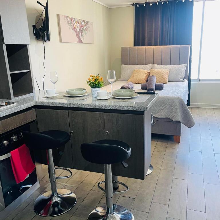 17 Apartamento en Santiago en frente a Metro - Estadio - Hipodromo de Chile - Apartamento de 1 dormitorio - 3