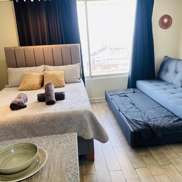 17 Apartamento en Santiago en frente a Metro - Estadio - Hipodromo de Chile - Apartamento de 1 dormitorio - 11
