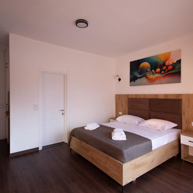 GAVIA Apartments - Ulcinj - Apartman sa 2 Spavaće Sobe, Balkonom i Pogledom na More - 9