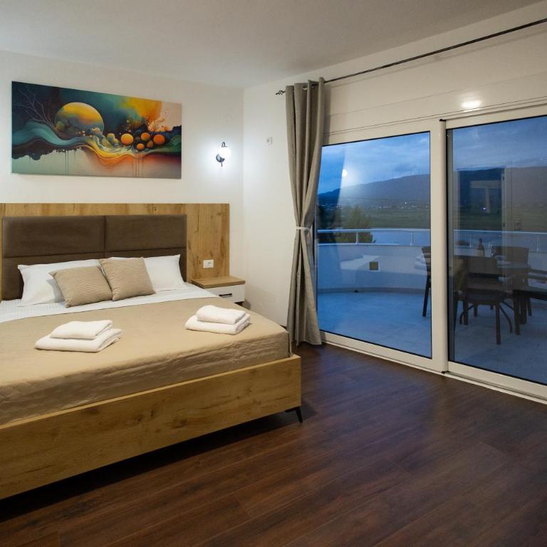 GAVIA Apartments - Ulcinj - Apartman sa 2 Spavaće Sobe, Balkonom i Pogledom na More - 5
