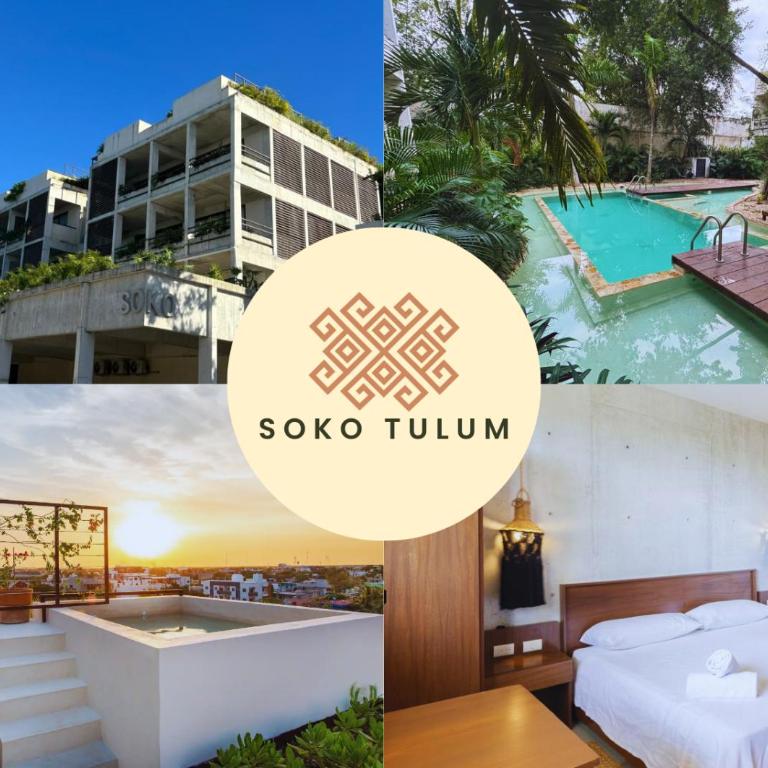 Soko Tulum - Apartamento de 1 dormitorio con jardín - 1