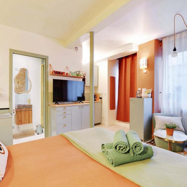 Cozy Studio in Saint-Germain-des-Prés - Fully equipped - Appartement 1 Chambre - 9