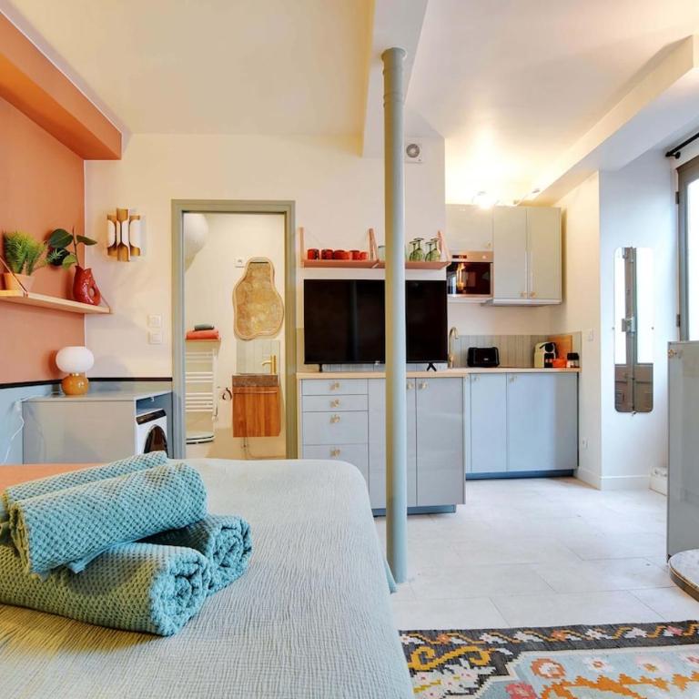 Cozy Studio in Saint-Germain-des-Prés - Fully equipped - Appartement 1 Chambre - 11