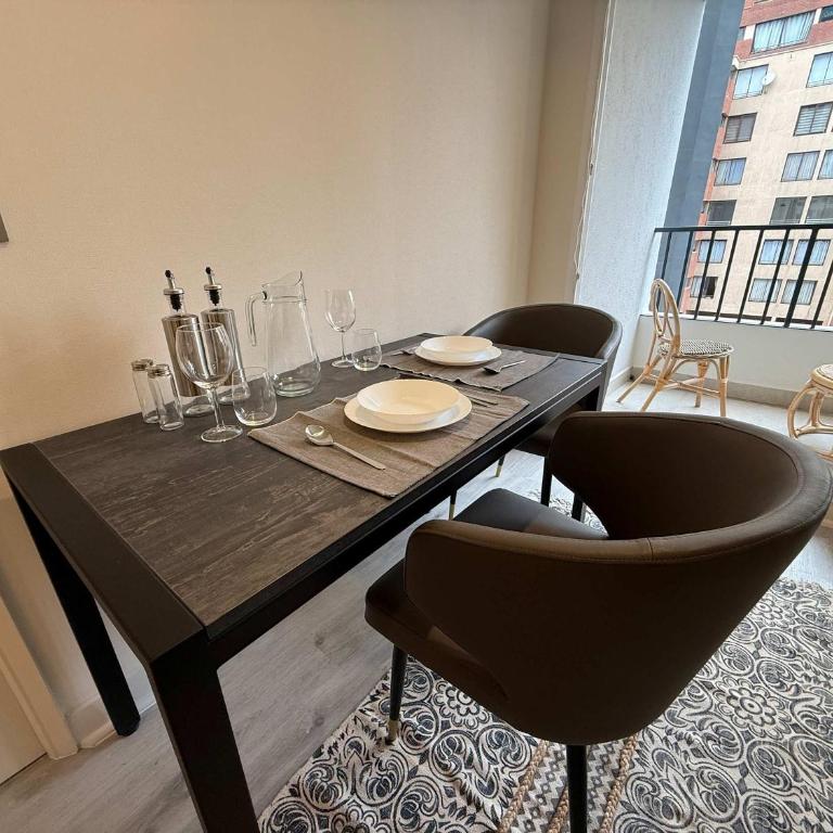 HOM I Nuevo Depto 1D1B Nunoa 2PAX Metro PlazaEgana - Apartamento - 10