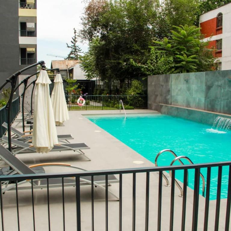 HOM I Nuevo Depto 1D1B Nunoa 2PAX Metro PlazaEgana - Apartamento - 28