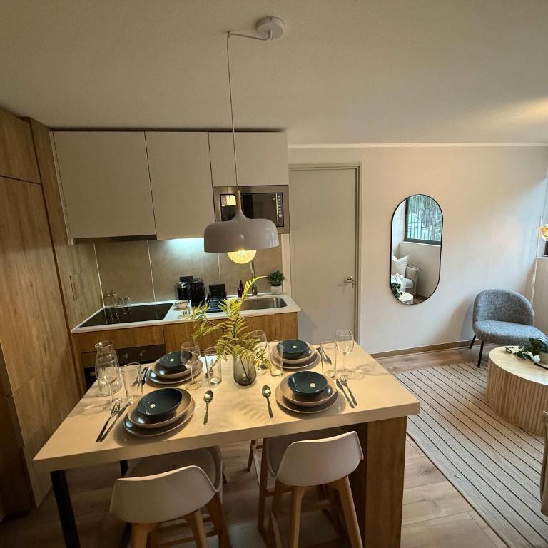 HOM I Acogedor Depto 4PAX 2D2B Santiago CalleMarin - Apartamento - 22