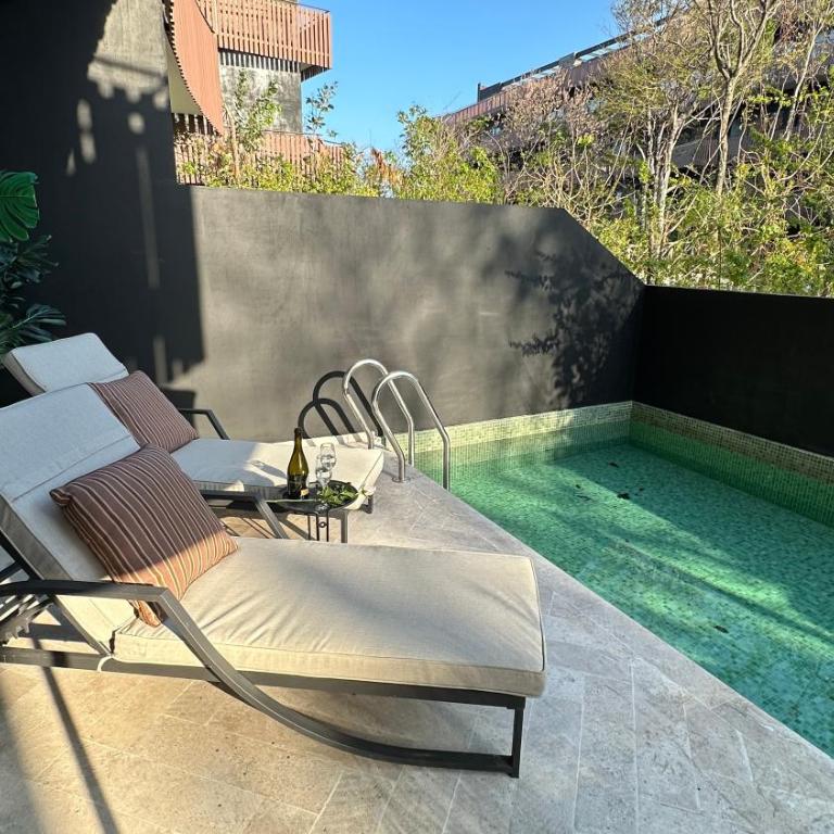 Private Pool in Tulum Hotel Zone - FREE Beach Club Access - Apartamento de 2 dormitorios con piscina privada - 7