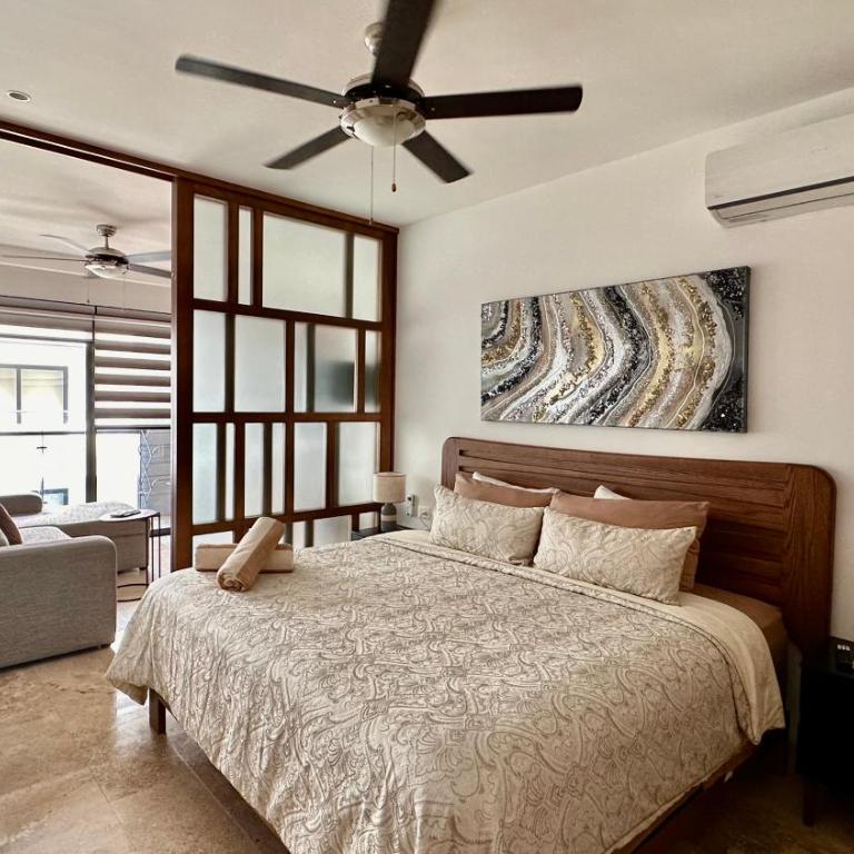 Ipana Luxury Suites By Caribe Rentas - Apartamento Deluxe de 1 dormitorio con vistas al jardín - 5