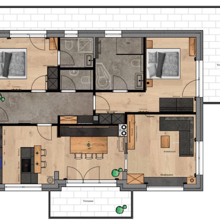 Apparthaus Anderl - Apartment mit 2 Schlafzimmern - 3