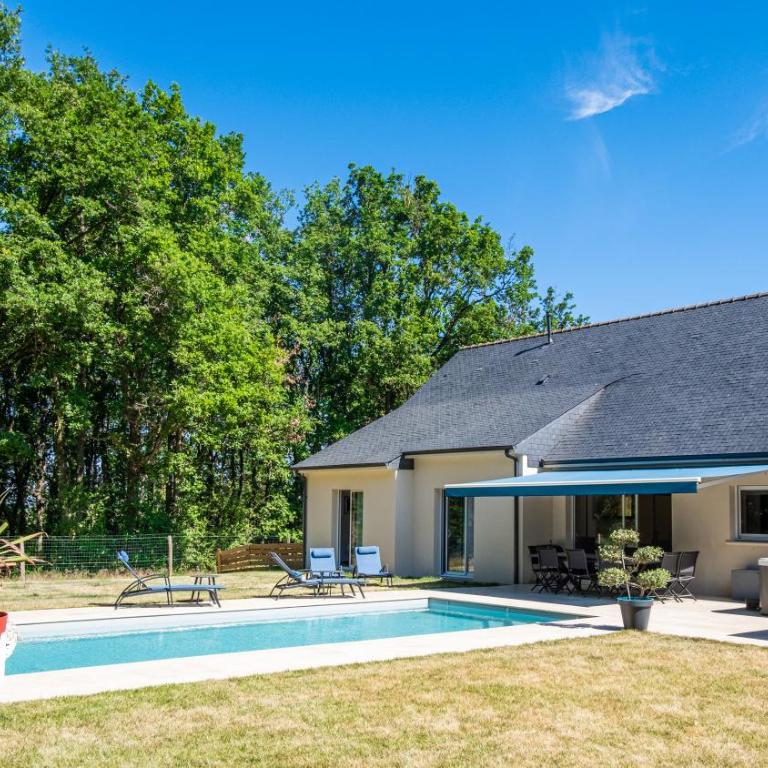 Gîte la Seigneurie -Piscine & SPA - Maison 4 Chambres - 18