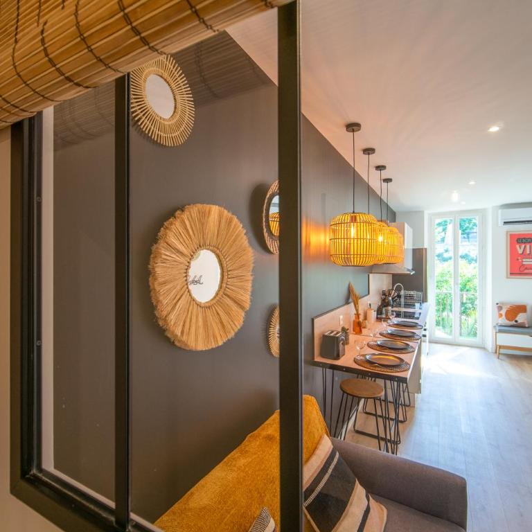 Appartement climatisé 2 chambres avec parking à 10min à pieds de la Gare St Charles - Apartment mit 2 Schlafzimmern - 13