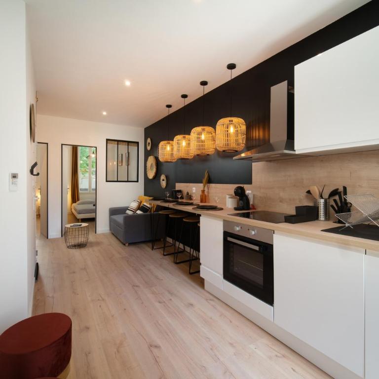 Appartement climatisé 2 chambres avec parking à 10min à pieds de la Gare St Charles - Apartment mit 2 Schlafzimmern - 3