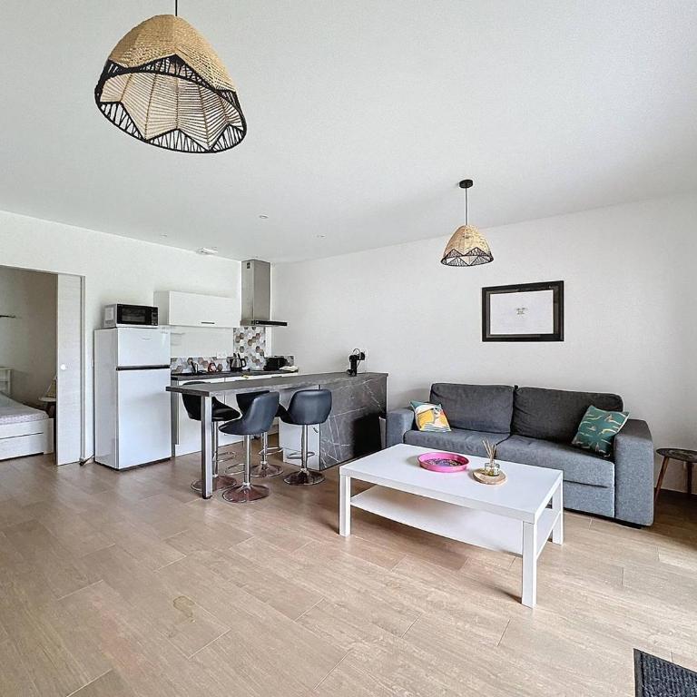 T2 moderne en rez-de-villa - Apartment mit 1 Schlafzimmer und Terrasse - 1