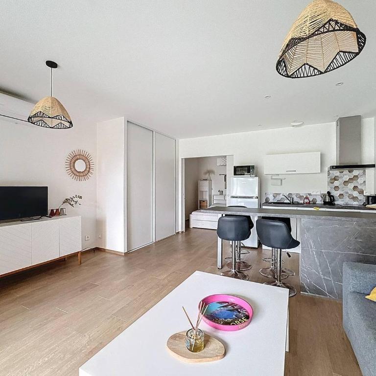 T2 moderne en rez-de-villa - Apartment mit 1 Schlafzimmer und Terrasse - 2
