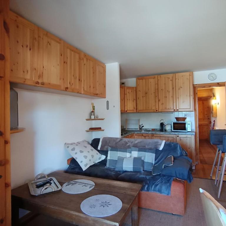 Studio cosy avec terrasse, jardinet et Wifi à Montgenèvre - FR-1-445-188 - Estudio - 1
