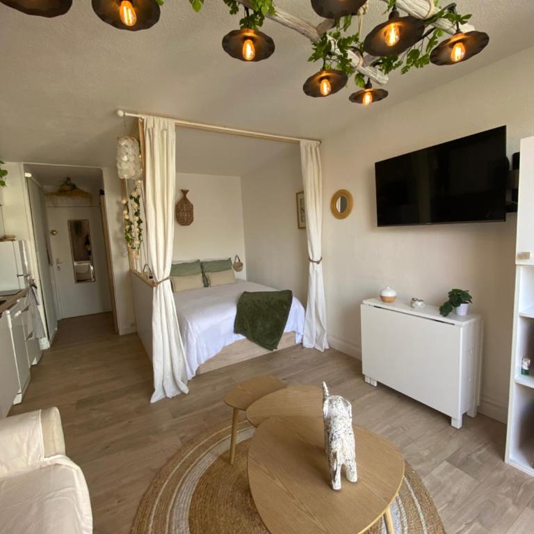 Studio entièrement rénové avec grande terrasse pour 4 personnes - Cap d'agde - Estudio Estándar - 4