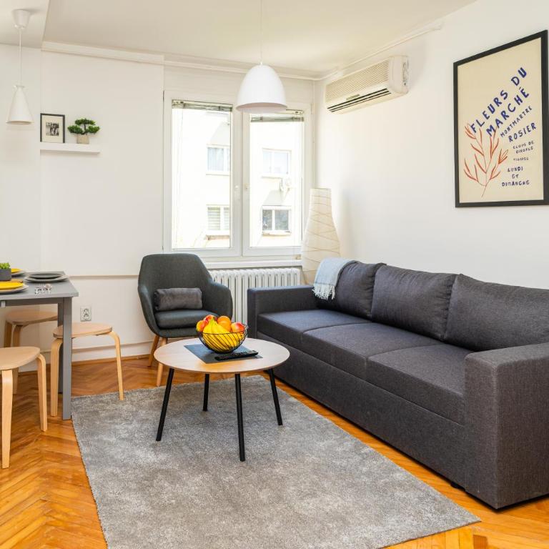 Modern 1 BDR with Balcony - One-Bedroom Apartment - 1