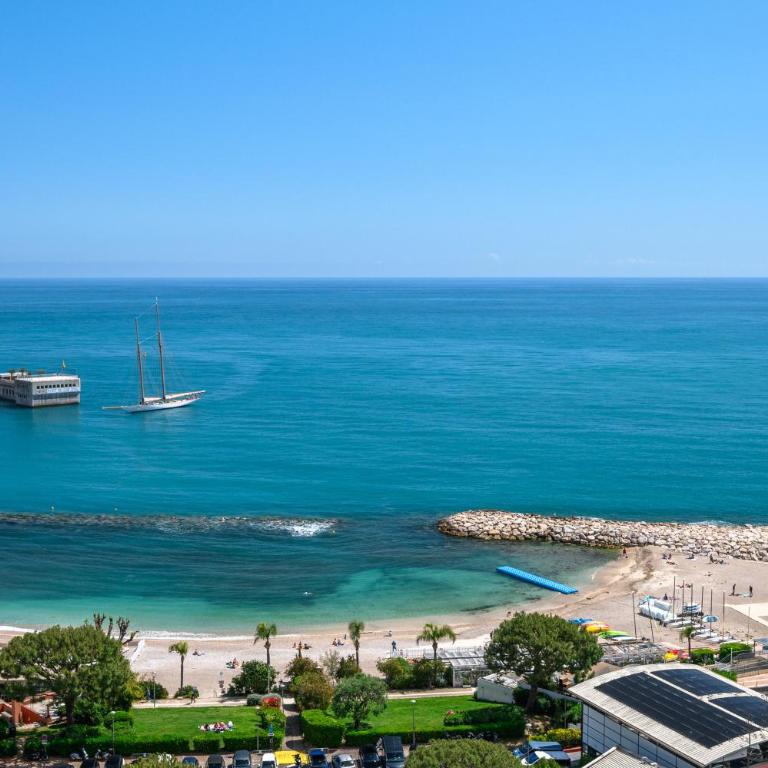 Panorama Mer et Plage Cap d Ail proche Monaco - Appartement 3 Chambres - Vue sur Mer - 10