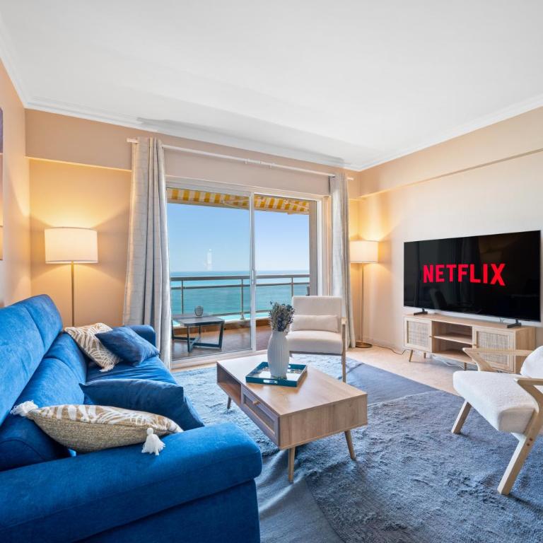 Panorama Mer et Plage Cap d Ail proche Monaco - Appartement 3 Chambres - Vue sur Mer - 13
