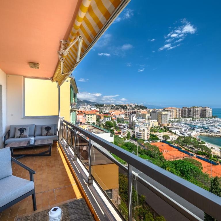 Panorama Mer et Plage Cap d Ail proche Monaco - Appartement 3 Chambres - Vue sur Mer - 6