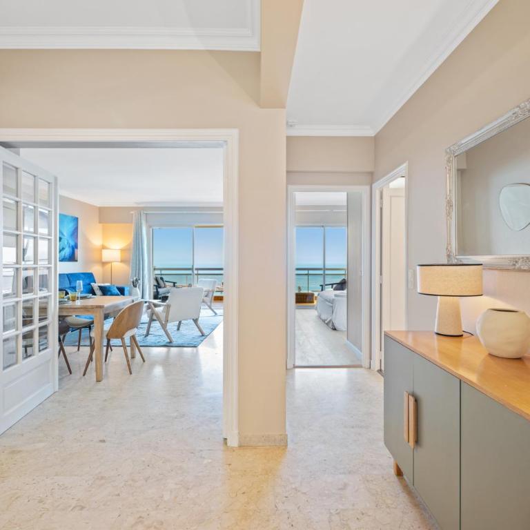 Panorama Mer et Plage Cap d Ail proche Monaco - Appartement 3 Chambres - Vue sur Mer - 2