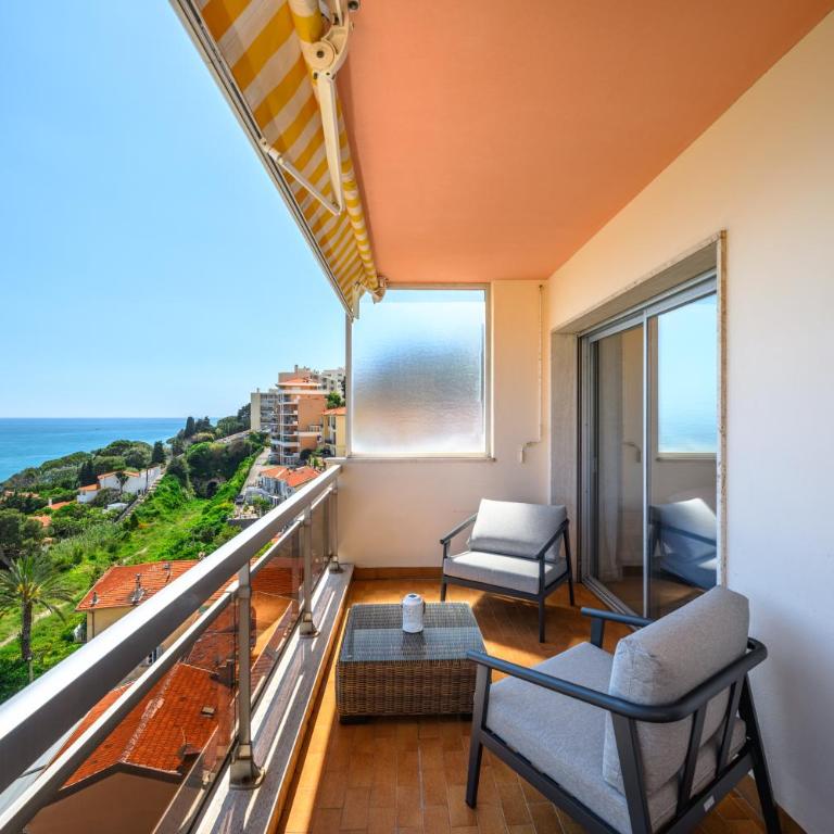 Panorama Mer et Plage Cap d Ail proche Monaco - Appartement 3 Chambres - Vue sur Mer - 7