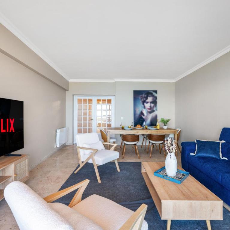 Panorama Mer et Plage Cap d Ail proche Monaco - Appartement 3 Chambres - Vue sur Mer - 17