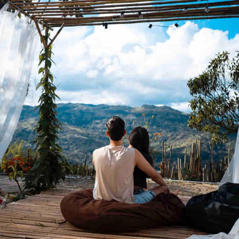 Private cabin with mountains view - One-Bedroom House - 5