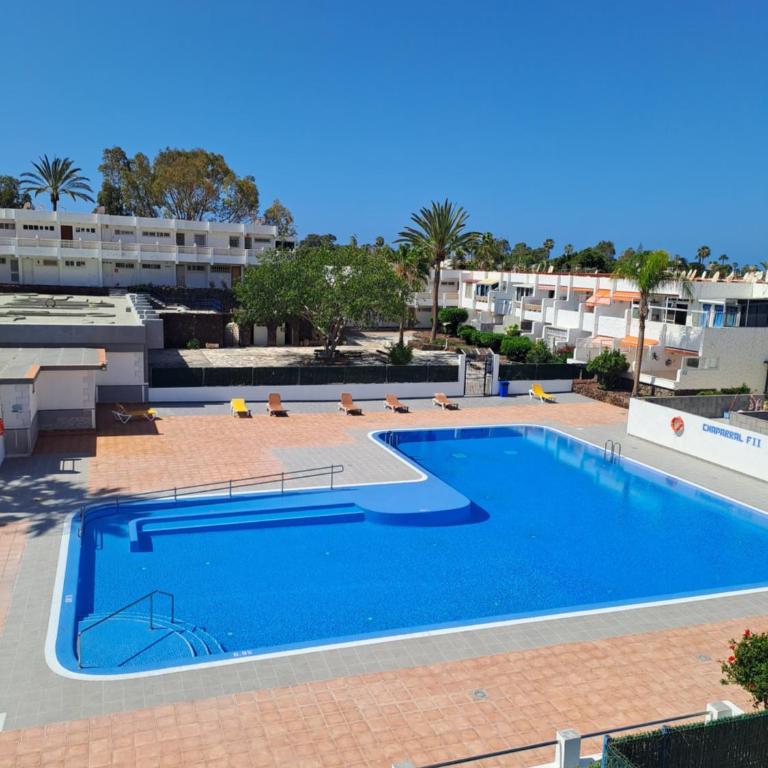 EL CHAPARRAL Studio-appartement with fantastic pool- view and STRONG WIFI - Apartamento con terraza - 2