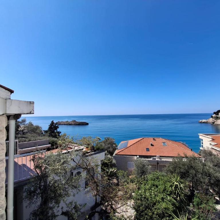 Sveti Stefan Family Apartments - Apartman sa 2 Spavaće Sobe, Terasom i Pogledom na More - 20