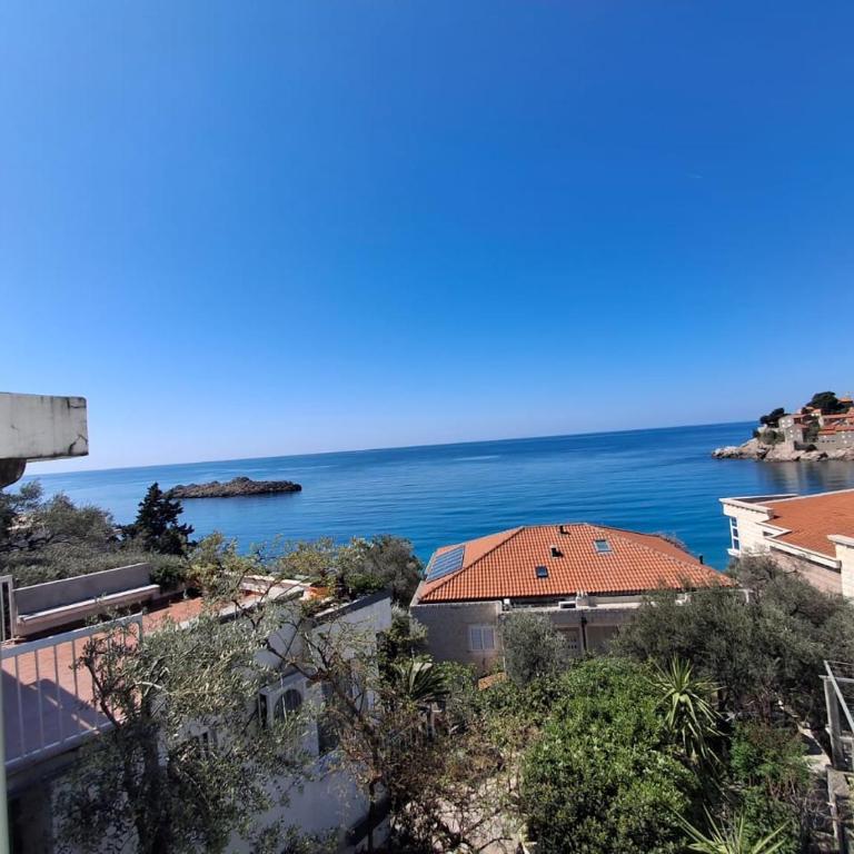 Sveti Stefan Family Apartments - Apartman sa 2 Spavaće Sobe, Terasom i Pogledom na More - 22