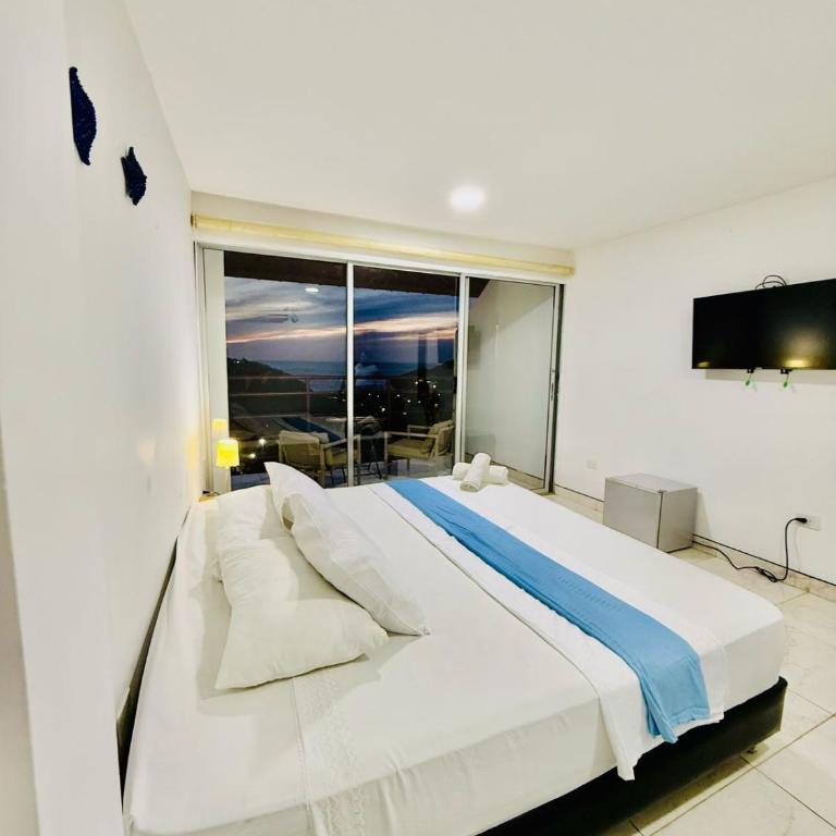 Casa Relax - Adults Only - Habitación Doble Deluxe con balcón y vistas al mar - 10