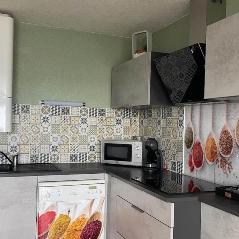Résidence Amourêva,T2, vue LAGON, proche mer, parking, clim, piscine - Apartment mit 1 Schlafzimmer - 2