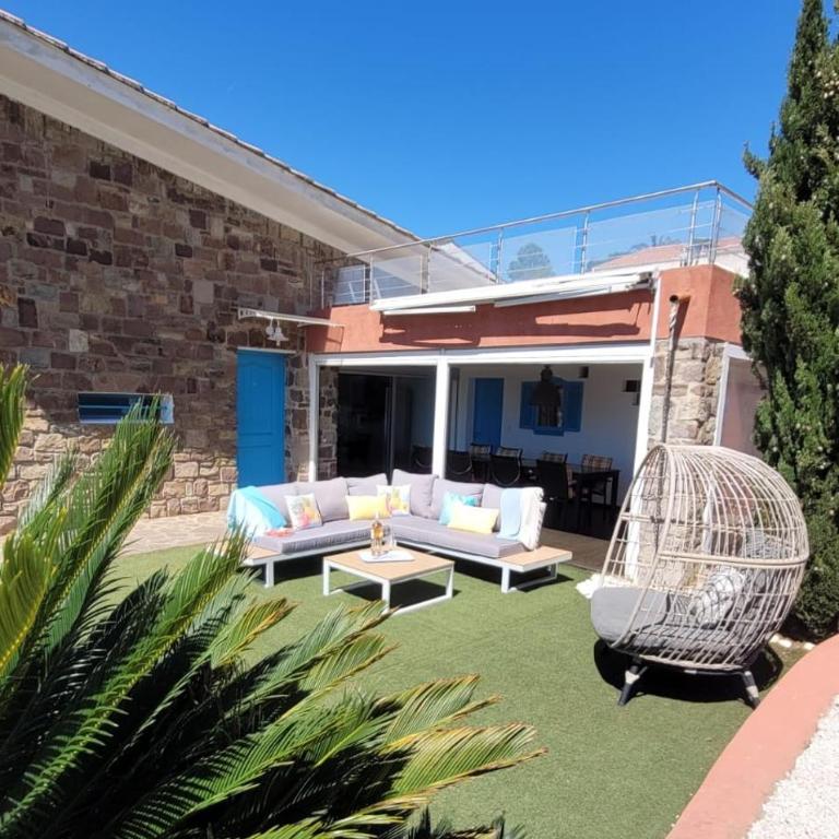 Villa Palm' Issambres 6 personnes, clim, avec piscine, jardin et parking privés - Villa 3 Chambres - 6