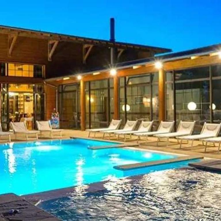 ZEcamping 4 étoiles familial hammam bain à remous et sauna - Three-Bedroom House - 5