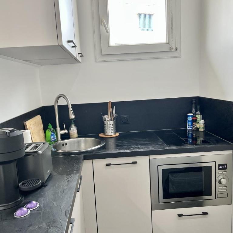 Studio centre ville de Nice à 200m de la plage - Appartement 1 Chambre - 4
