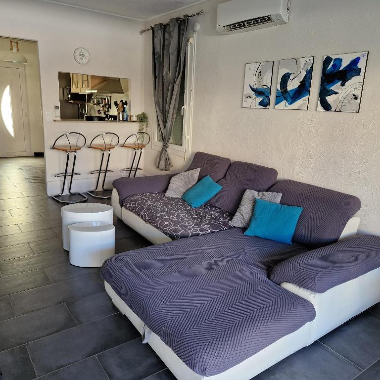 Location Bord de mer, villa de vacances 6-8 personnes - jardin - Villa mit 3 Schlafzimmern - 16