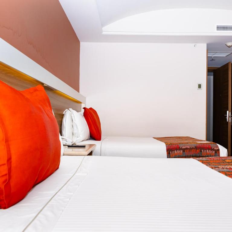 JF Grand Puebla - Habitación Doble Deluxe - 2 camas dobles - 2